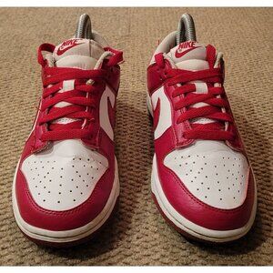 Nike Red and White Athletic Shoes